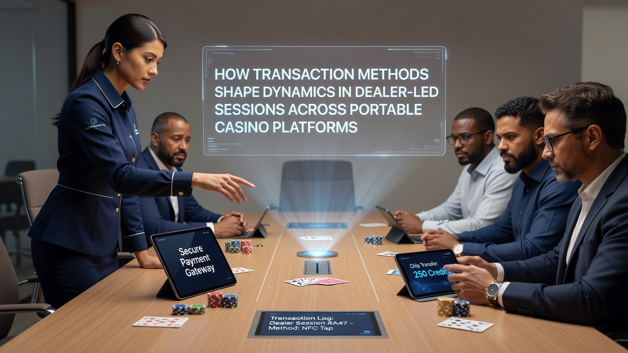 Live dealer interacting with players during a mobile session with payment confirmation overlay visible